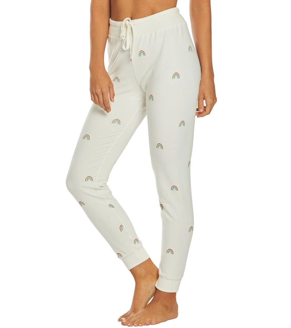 Spiritual Gangster Rainbow Muse Pants Stone Rainbow CLOTHING 7 Spiritual Gangster Rainbow Muse Pants Stone Rainbow CLOTHING