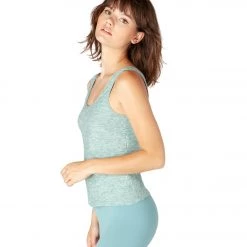 CLOTHING Beyond Yoga All Day All Light Yoga Tank True Teal/White