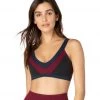 Beyond Yoga True Colorblock Yoga Sports Bra Jet Black