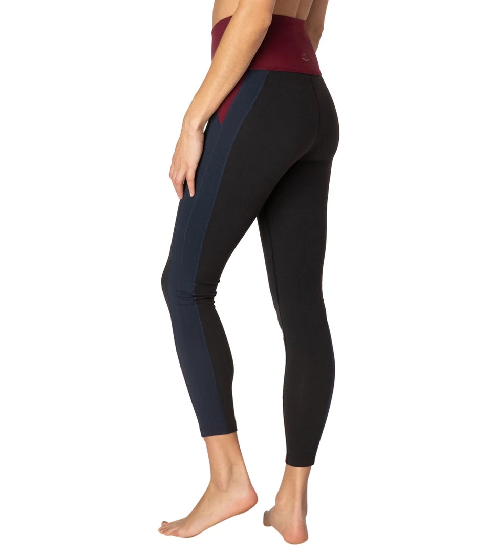 CLOTHING Beyond Yoga True Colorblock High Waisted 7/8 Yoga Leggings Jet Black 4 CLOTHING Beyond Yoga True Colorblock High Waisted 7/8 Yoga Leggings Jet Black