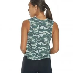 Spiritual Gangster SGV Crop Tank Camo CLOTHING