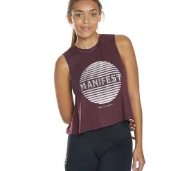 Spiritual Gangster Manifest Tech Crop Tank Fig 15 Spiritual Gangster Manifest Tech Crop Tank Fig