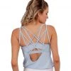Soybu Diamond Yoga Tank Ice Blue