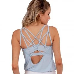 Soybu Diamond Yoga Tank Ice Blue