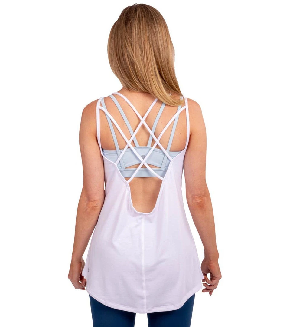 Soybu Diamond Yoga Tank White 3 Soybu Diamond Yoga Tank White
