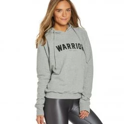 CLOTHING Spiritual Gangster Warrior Classic Raglan Hoodie Medium Heather Grey