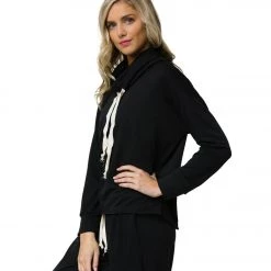 Onzie Cowl Neck Longsleeve Top Black 9 Onzie Cowl Neck Longsleeve Top Black