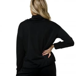 Onzie Cowl Neck Longsleeve Top Black 10 Onzie Cowl Neck Longsleeve Top Black