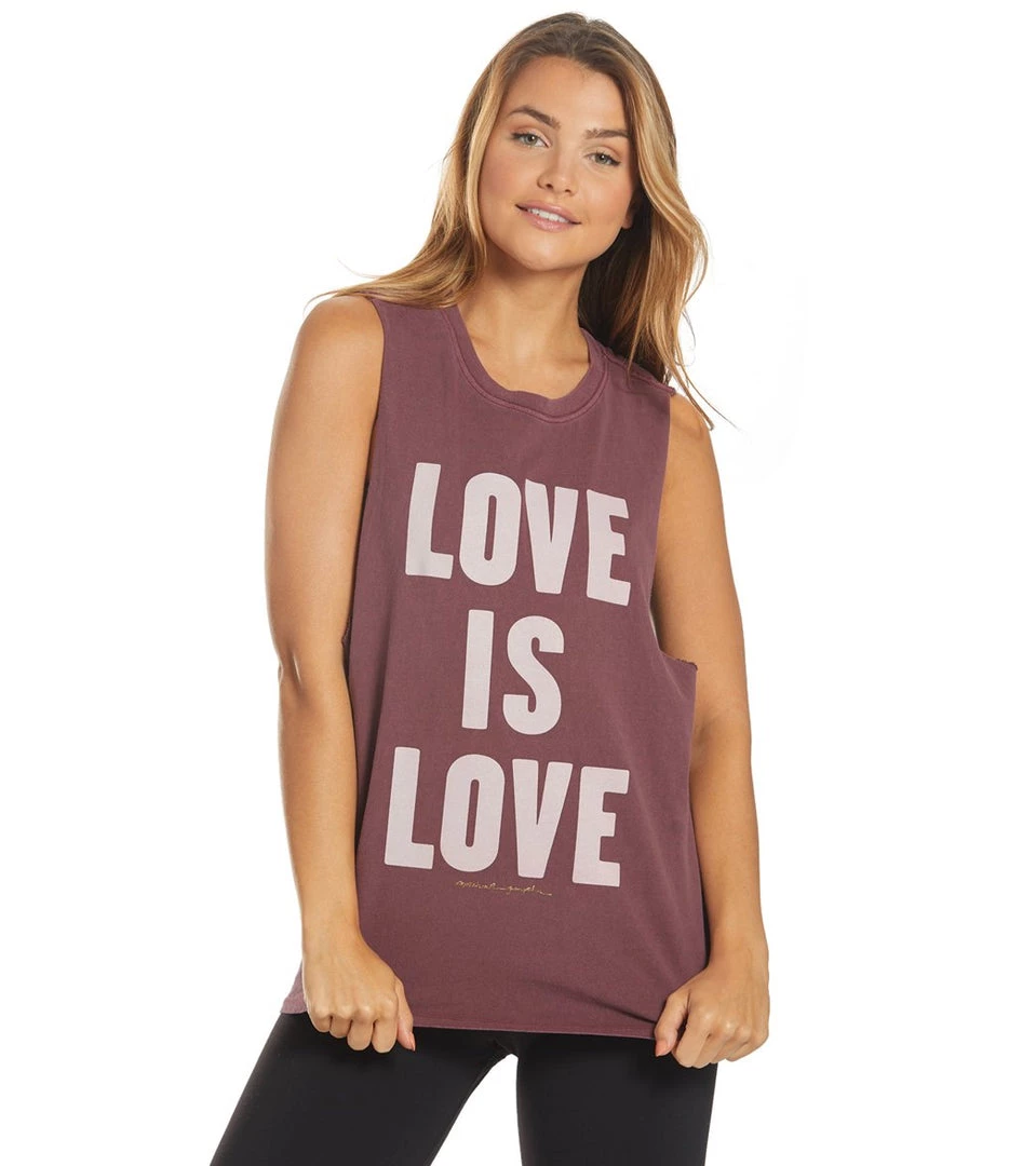 Spiritual Gangster Love Cut Off Brand Tank 3 Spiritual Gangster Love Cut Off Brand Tank