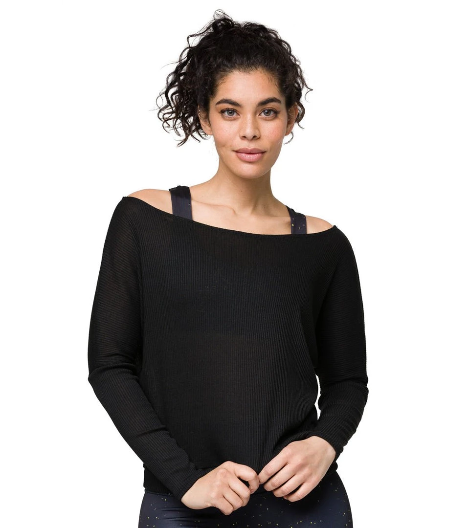 Onzie Off Shoulder Rib Longsleeve Top 3 Onzie Off Shoulder Rib Longsleeve Top