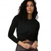 CLOTHING Onzie Twirl Longsleeve Top Black