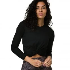 CLOTHING Onzie Twirl Longsleeve Top Black