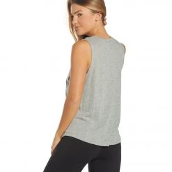 CLOTHING Spiritual Gangster Love Muscle Tank Medium Heather Grey