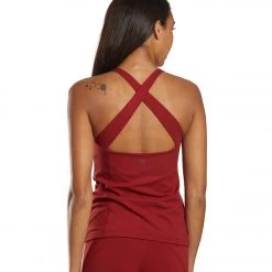 Everyday Yoga Elevated Support Tank Auburn Red CLOTHING