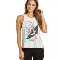 Spiritual Gangster Sol Gigi Muscle Tank Stone