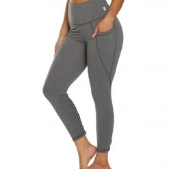 CLOTHING Marika Carter Mid Calf Yoga Capris Heather Grey 14 CLOTHING Marika Carter Mid Calf Yoga Capris Heather Grey