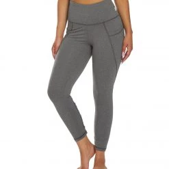 CLOTHING Marika Carter Mid Calf Yoga Capris Heather Grey 17 CLOTHING Marika Carter Mid Calf Yoga Capris Heather Grey