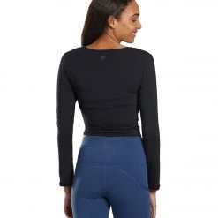 Everyday Yoga Studio To Street Layering Crop Wrap Black CLOTHING 12 Everyday Yoga Studio To Street Layering Crop Wrap Black CLOTHING