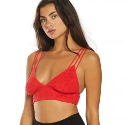 Free People Emmy Bralette Red 13 Free People Emmy Bralette Red