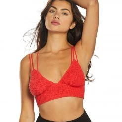 Free People Emmy Bralette Red 15 Free People Emmy Bralette Red