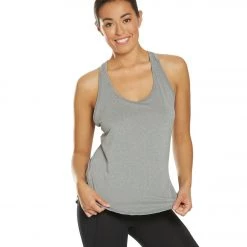 Marika Getaway Singlet Yoga Tank Top Heather Black CLOTHING 15 Marika Getaway Singlet Yoga Tank Top Heather Black CLOTHING