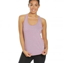 Marika Getaway Singlet Yoga Tank Top Heather Magenta Lust CLOTHING