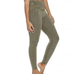 Free People Hybrid Yoga Leggings Army CLOTHING