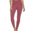 Free People Hybrid Yoga Leggings Dark Pink