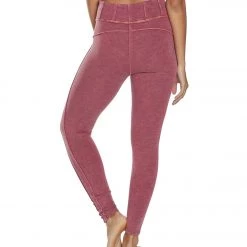 Free People Hybrid Yoga Leggings Dark Pink