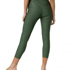 Onzie Camo Jacquard 7/8 Yoga Leggings Olive Twist Camo CLOTHING