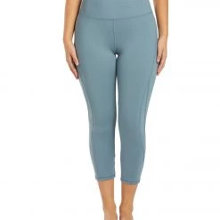Balance Collection Briar High Waisted Yoga Capris Goblin Blue