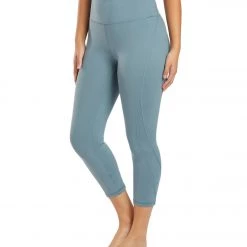 Balance Collection Briar High Waisted Yoga Capris Goblin Blue