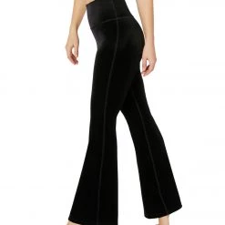 Beyond Yoga Velvet Bell Yoga Pants Black