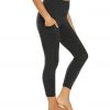 CLOTHING Balance Collection Quinn High Waisted Yoga Capris Black
