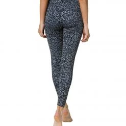 Long Leggings Onzie Tech Cell Phone Pocket Yoga Leggings Honey Leopard