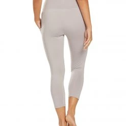Balance Collection Quinn High Waisted Yoga Capris Gull Gray