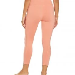 Balance Collection Quinn High Waisted Yoga Capris Burnt Coral