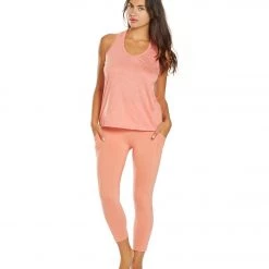 Balance Collection Quinn High Waisted Yoga Capris Burnt Coral