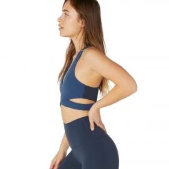 Beyond Yoga Run Around Yoga Sports Bralet Blue Horizon CLOTHING