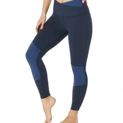 Beyond Yoga Graceland High Waisted 7/8 Yoga Leggings Nocturnal Navy