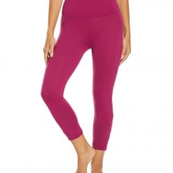 Balance Collection Miranda Yoga Capris Magenta Lust
