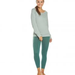 CLOTHING Balance Collection Eclipse Contender Yoga Capris Mallard Green