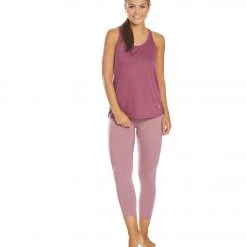 Balance Collection Eclipse Contender Yoga Capris Dusky Orchid CLOTHING