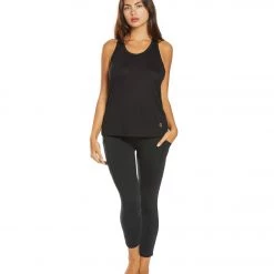 CLOTHING Balance Collection Clara Singlet Yoga Tank Black