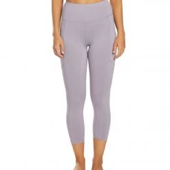 CLOTHING Balance Collection Eclipse Contender Yoga Capris Purple Ash