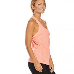 Balance Collection Clara Singlet Yoga Tank Coral Kiss