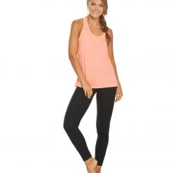 Balance Collection Clara Singlet Yoga Tank Coral Kiss 12 Balance Collection Clara Singlet Yoga Tank Coral Kiss