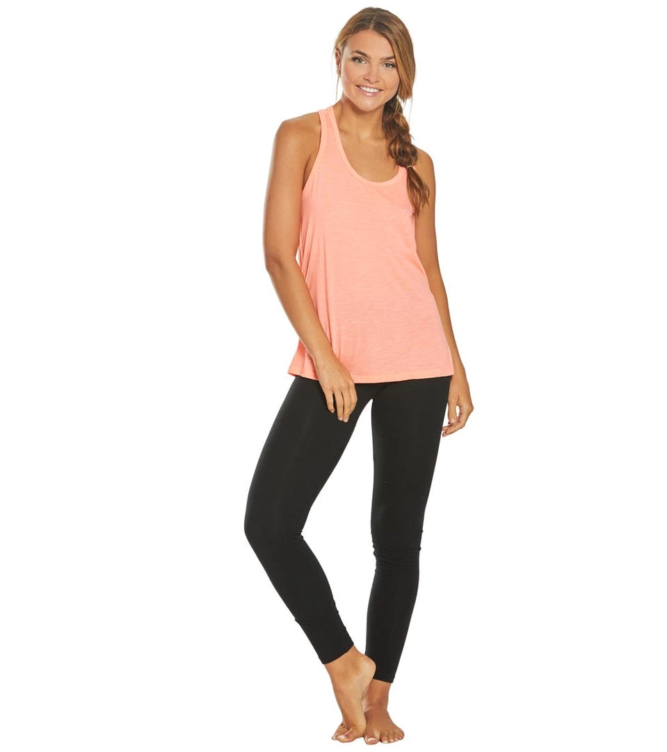Balance Collection Clara Singlet Yoga Tank Coral Kiss 6 Balance Collection Clara Singlet Yoga Tank Coral Kiss