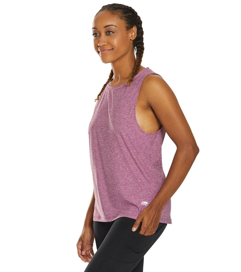 CLOTHING Marika Lunar Yoga Tank Heather Magenta Lust 7 CLOTHING Marika Lunar Yoga Tank Heather Magenta Lust