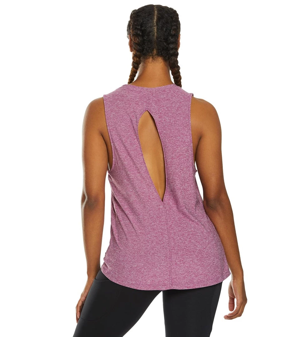 CLOTHING Marika Lunar Yoga Tank Heather Magenta Lust 9 CLOTHING Marika Lunar Yoga Tank Heather Magenta Lust
